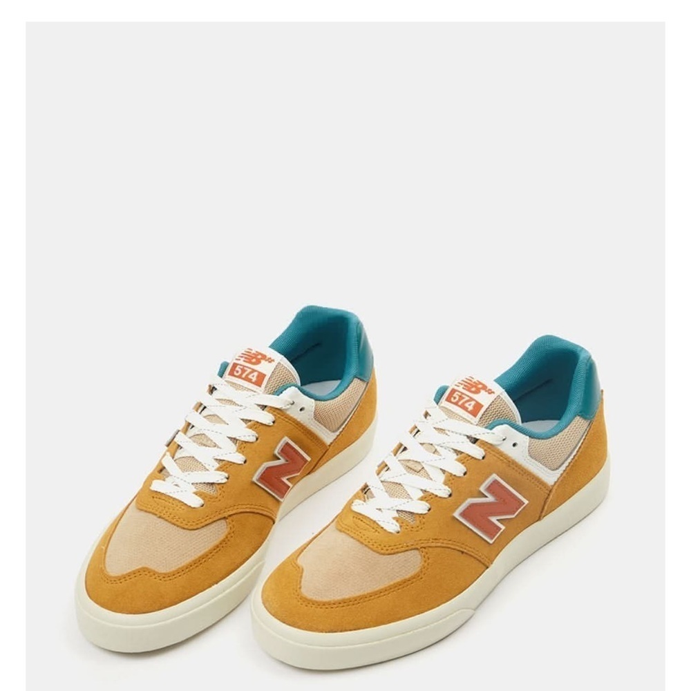 New Balance Numeric 574 Vulc 'Tan Teal' - image 2